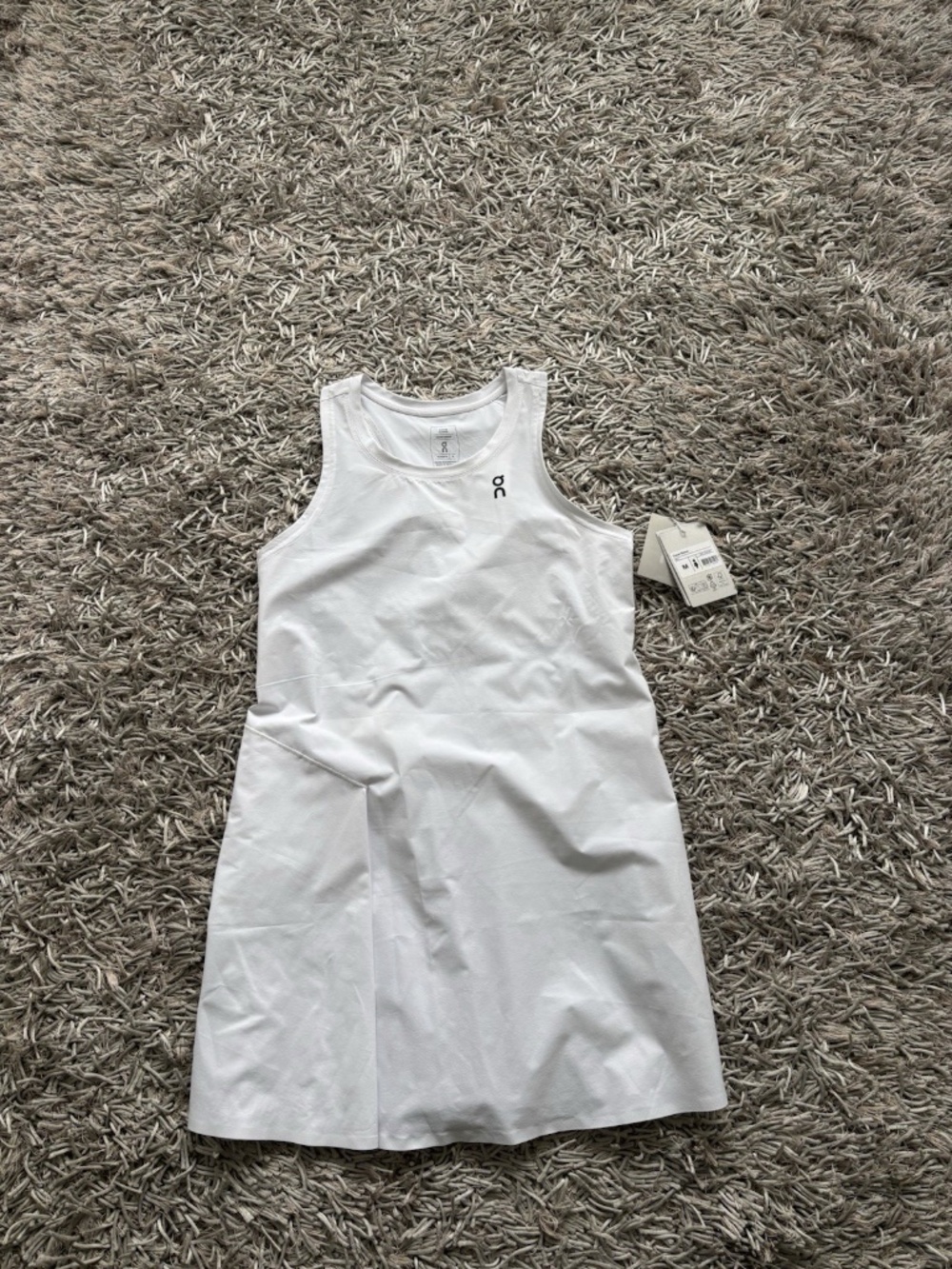 On Court Dress Tennis White Sz Medium Authentic❤️